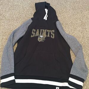 New Orleans Saints hoodie.